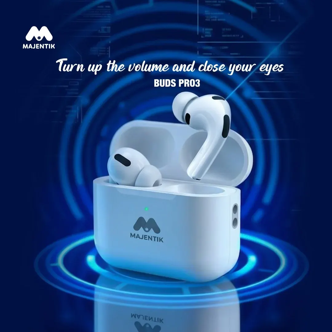 سماعات بتقنية إلغاء الضوضاء - majentik buds pro 3 — صورة 1