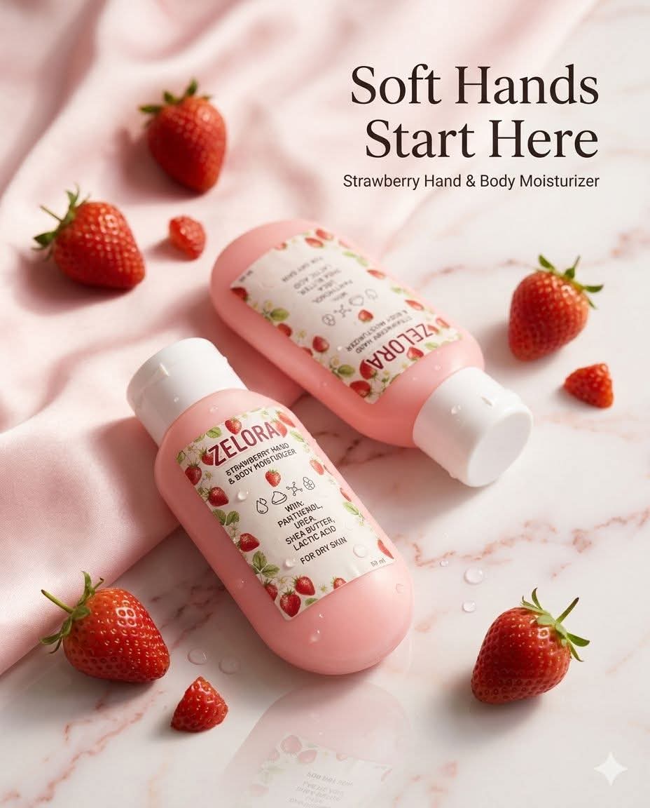 مرطب الفراولة Strawberry Hand & Body Moisturizer