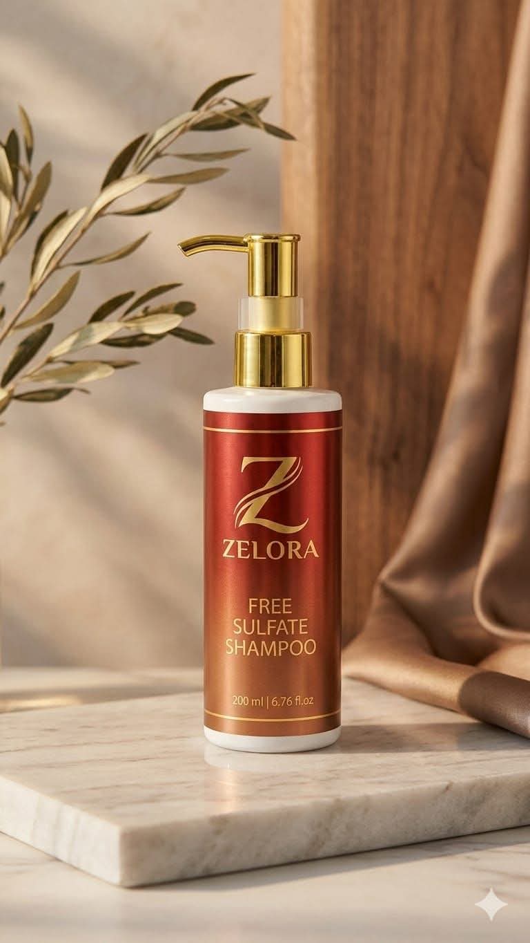 ZELORA – CAFFEINE SULFATE FREE SHAMPOO