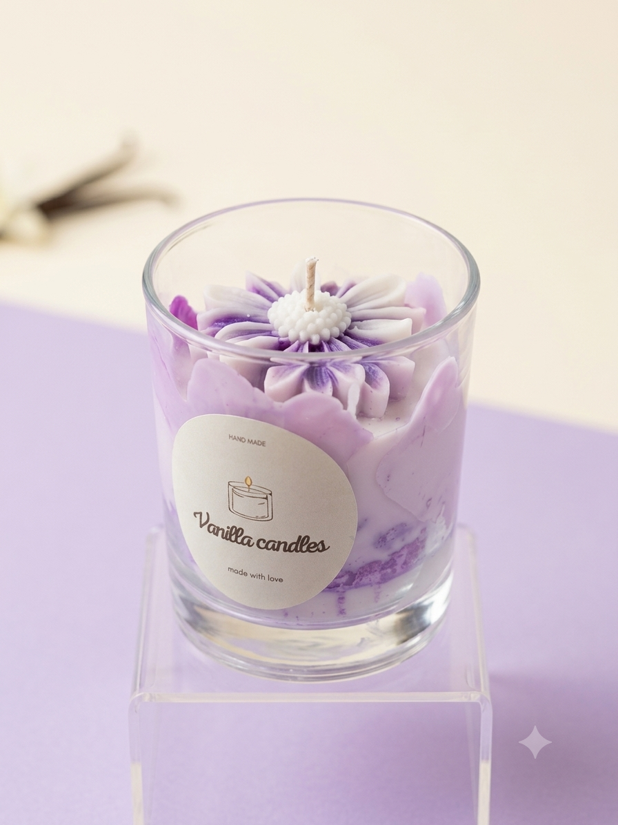 Flower Candle💜