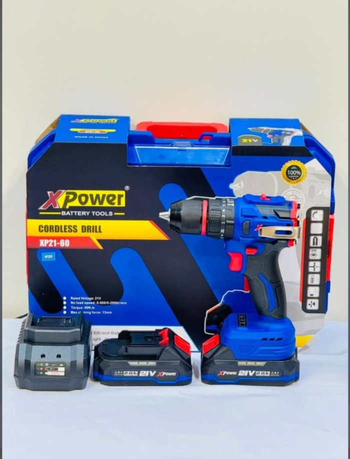 شنيور بطارية دقاق XPower 21V - موديل XP21-60